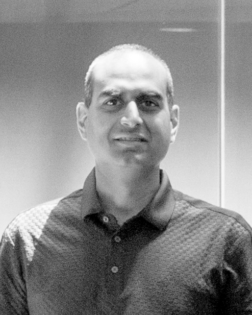A portrait of Chirag Patel.